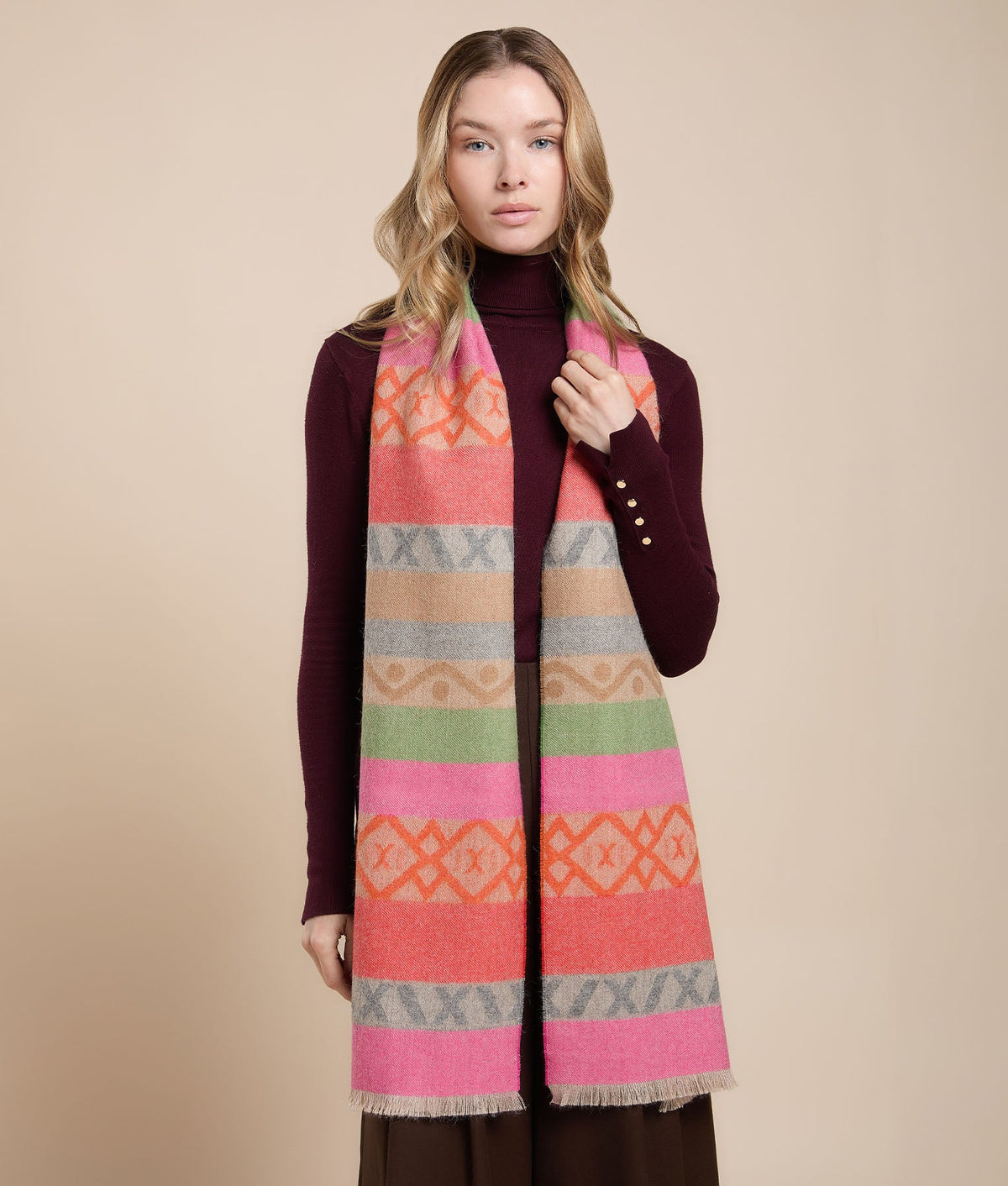 Quispe Jacquard Shawl