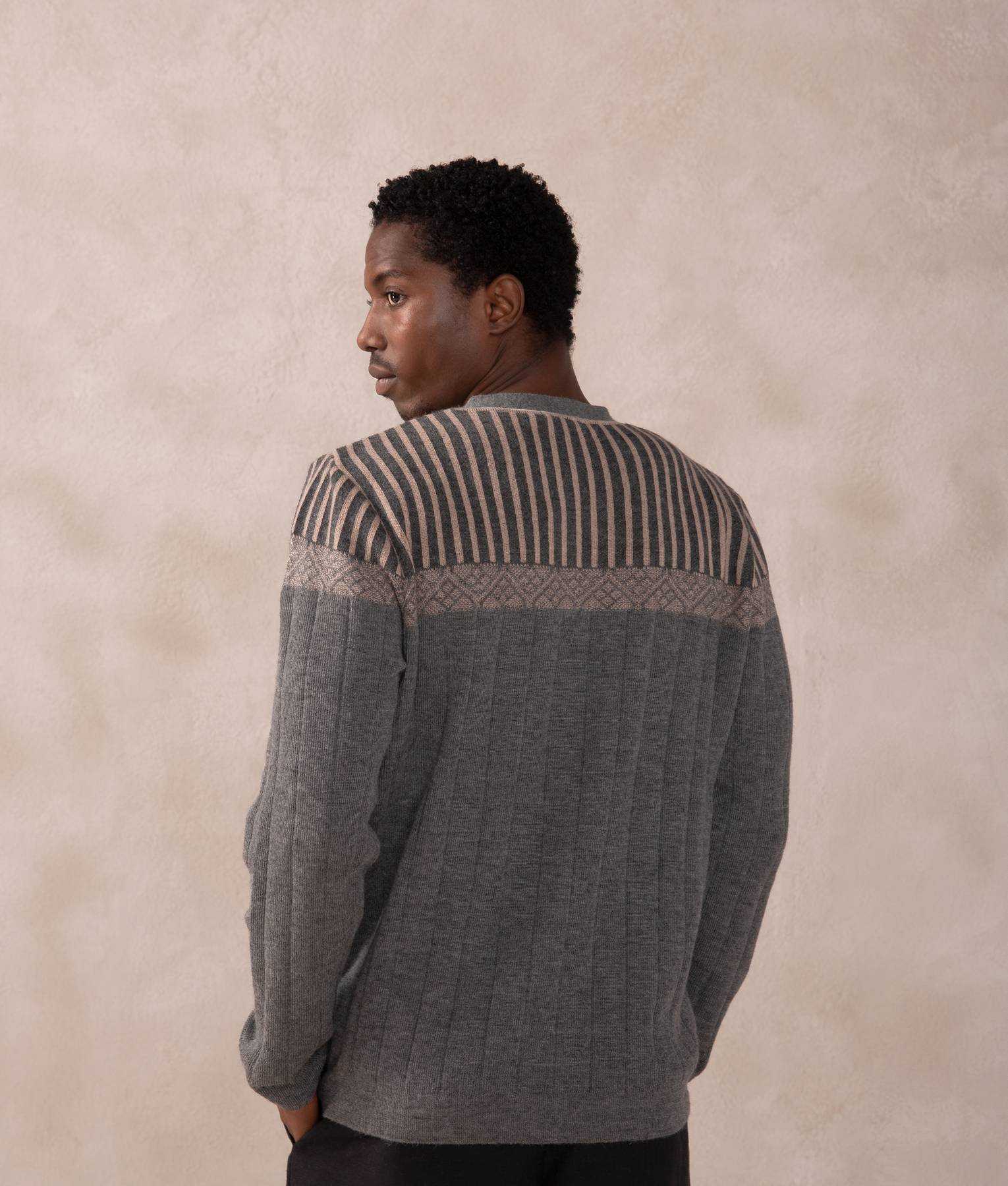 Half-Zip Decab Sweater