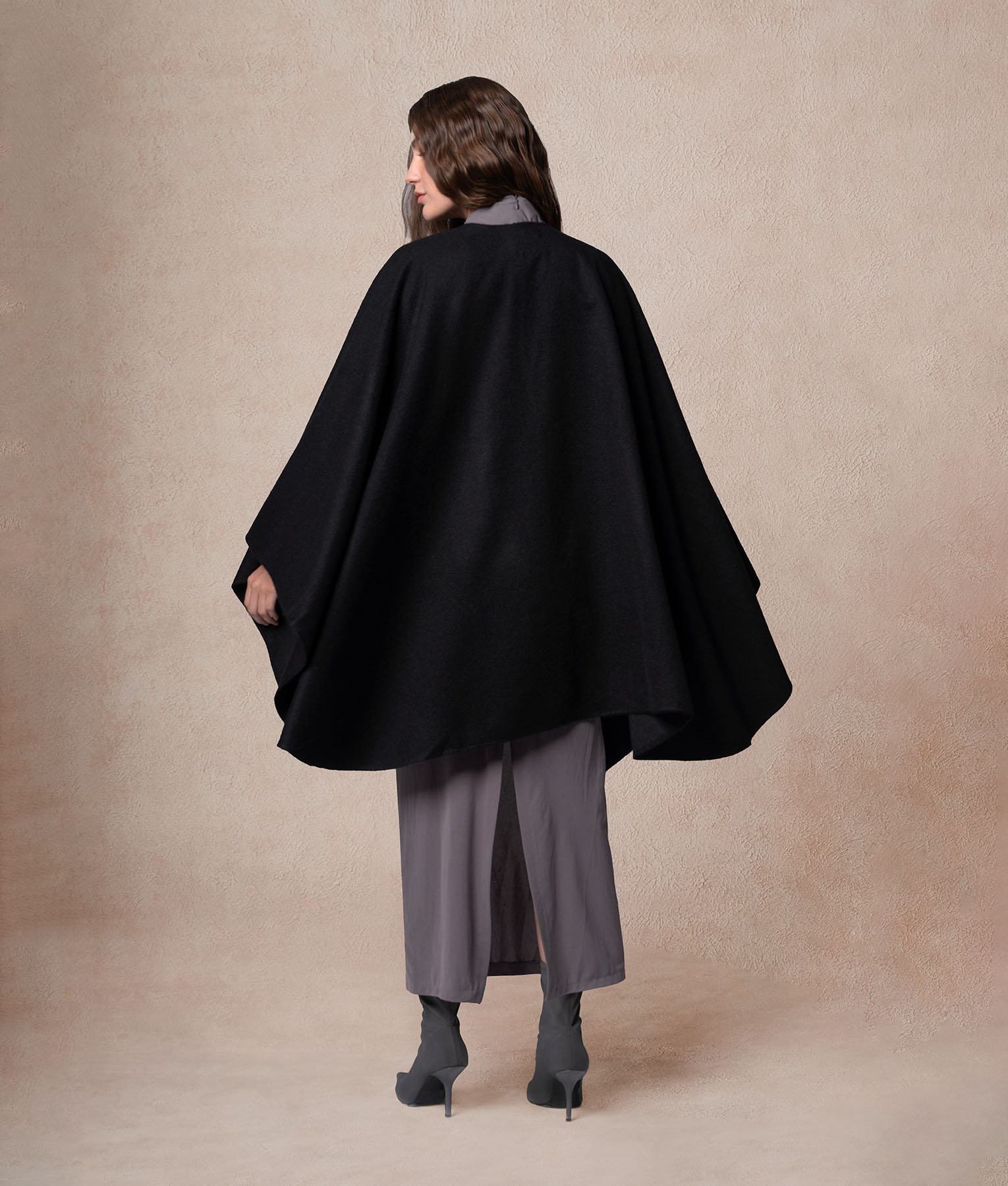 Ruana Baby Alpaca - Black