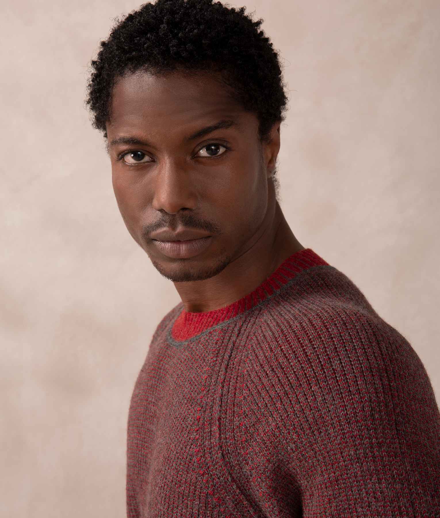 Men'S Reversible Ribbed Sweater - Ski Patrol And The Foggy Moon