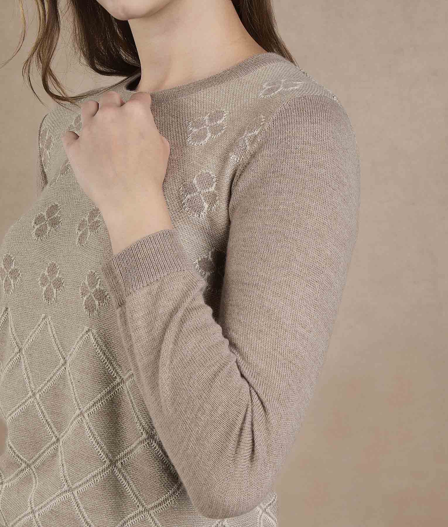 From The Past Pullover - Toasted Coconut