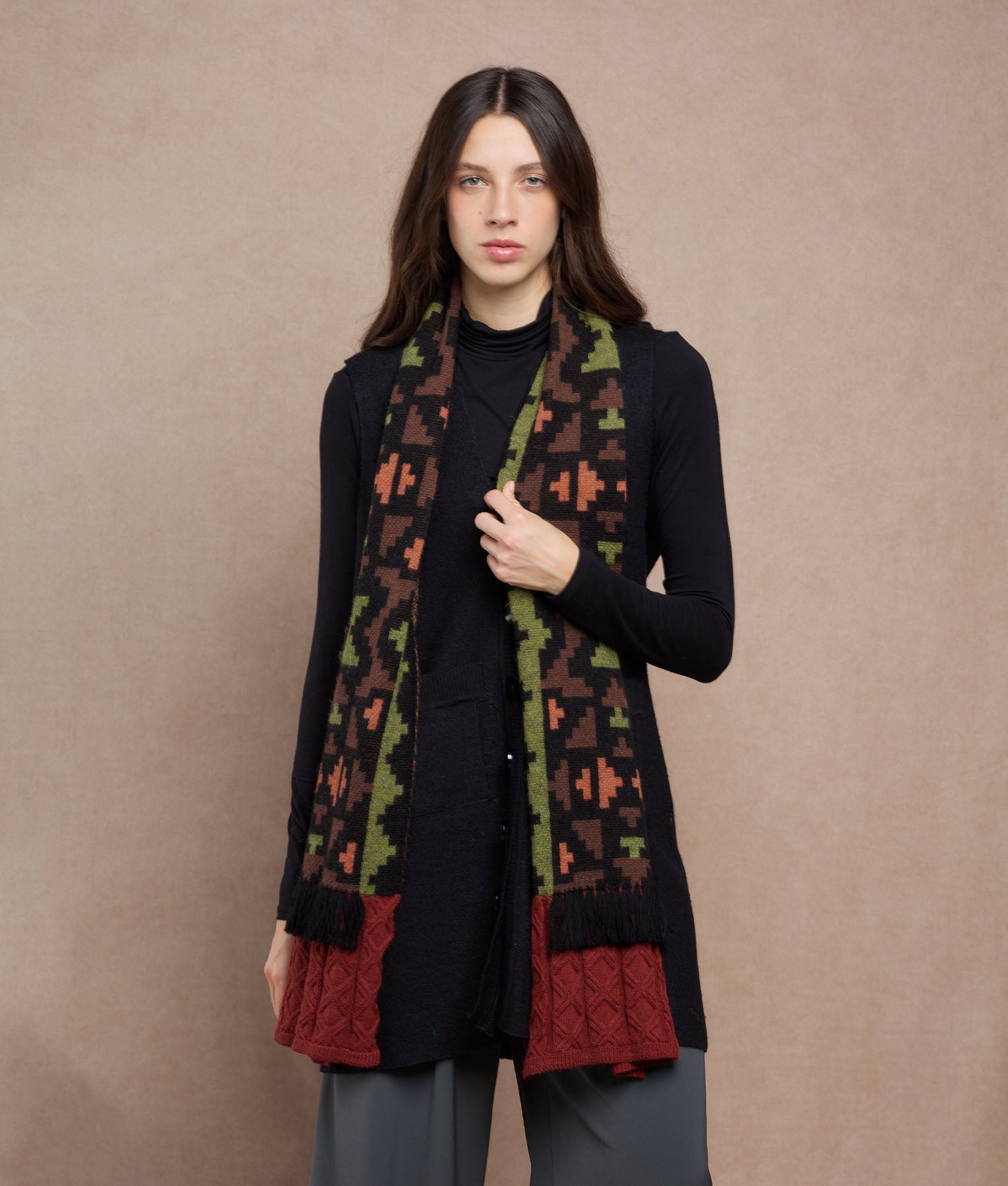 Jacquard Scarf