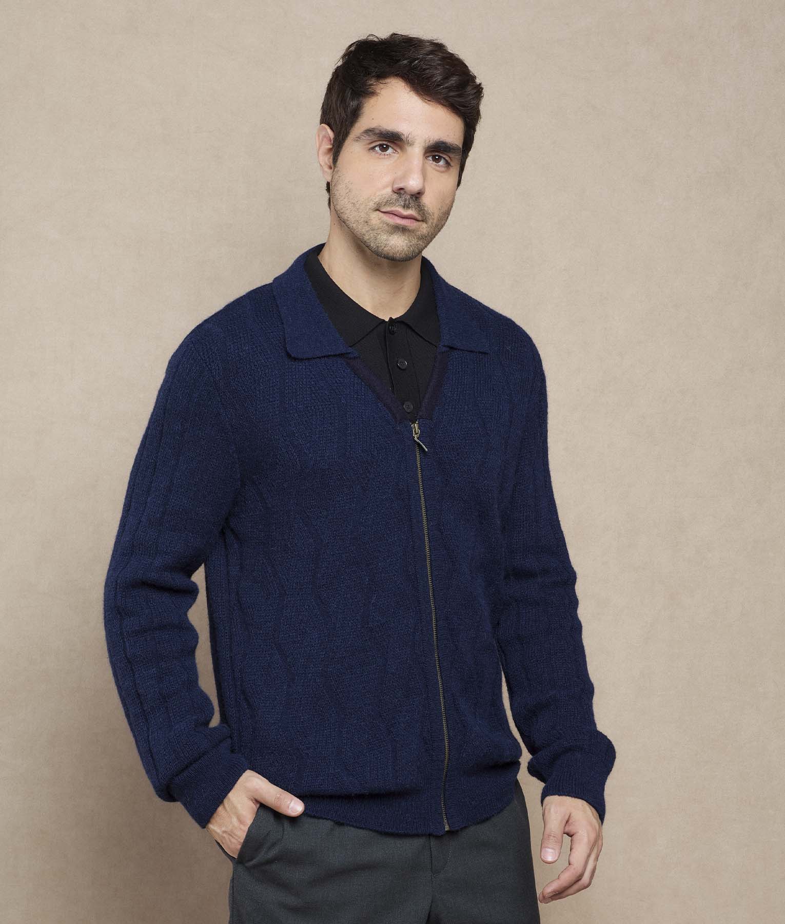 Twistted Ribs Cardigan