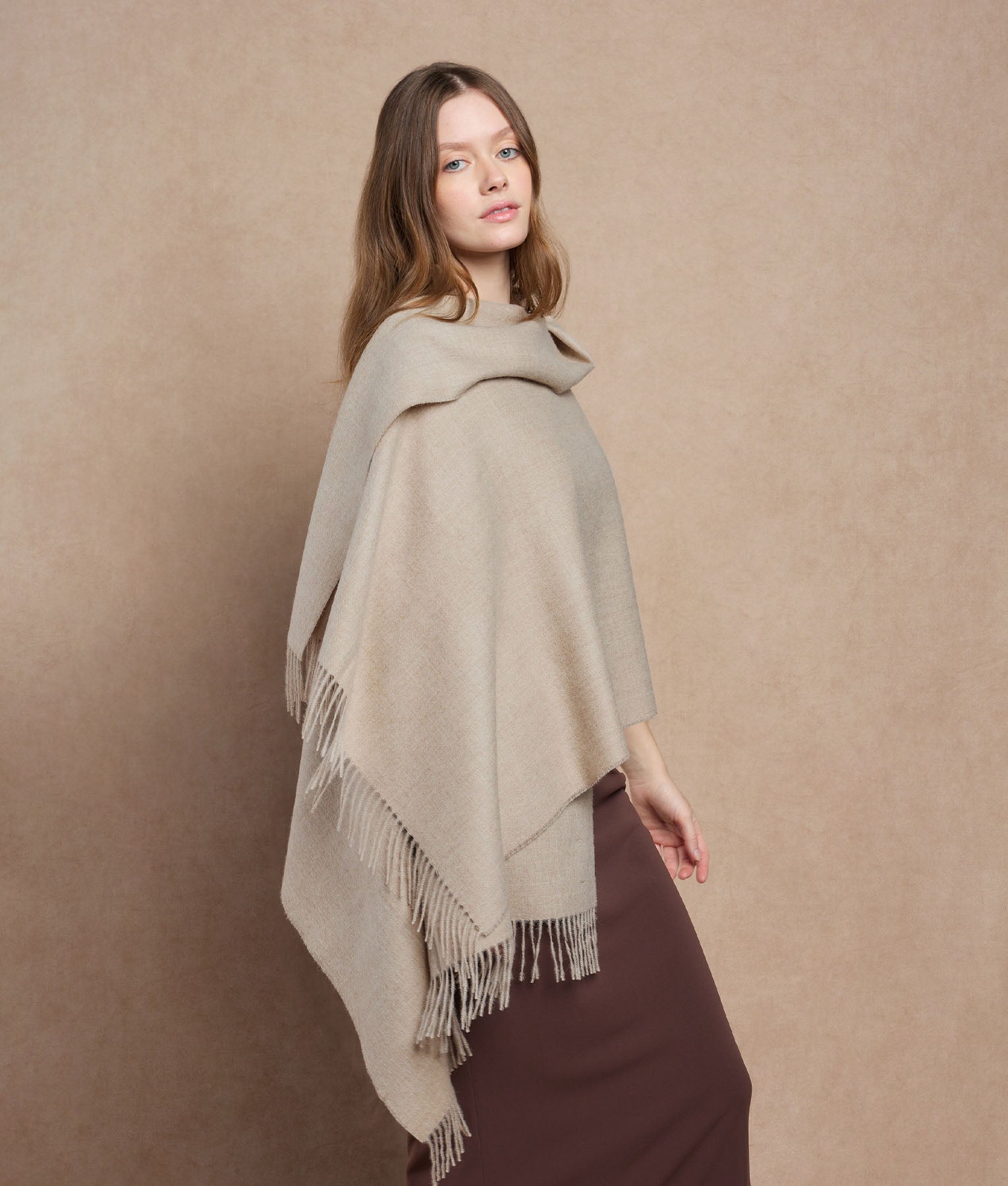 Brushed Shawl