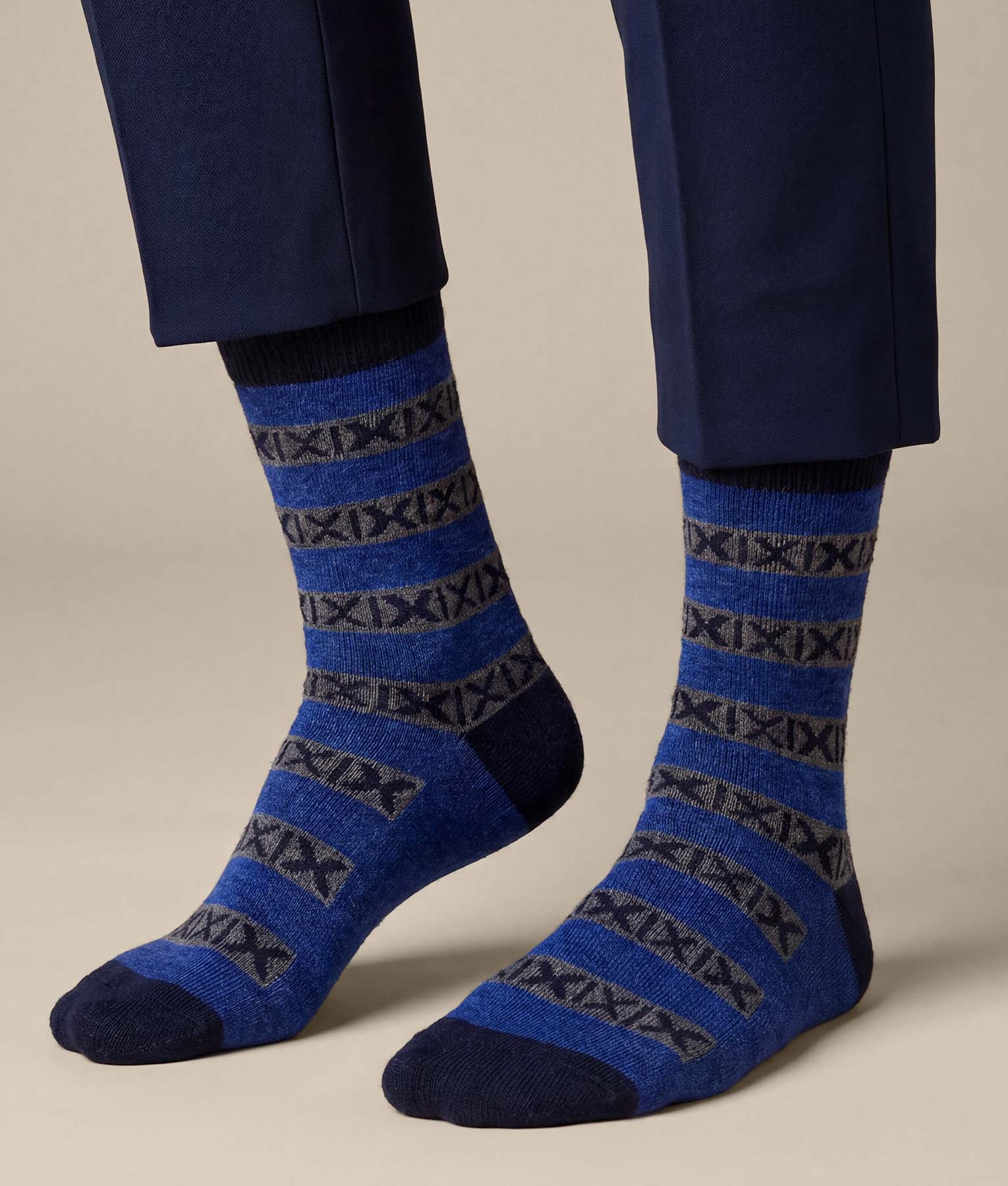Men's Exices Striped Socks