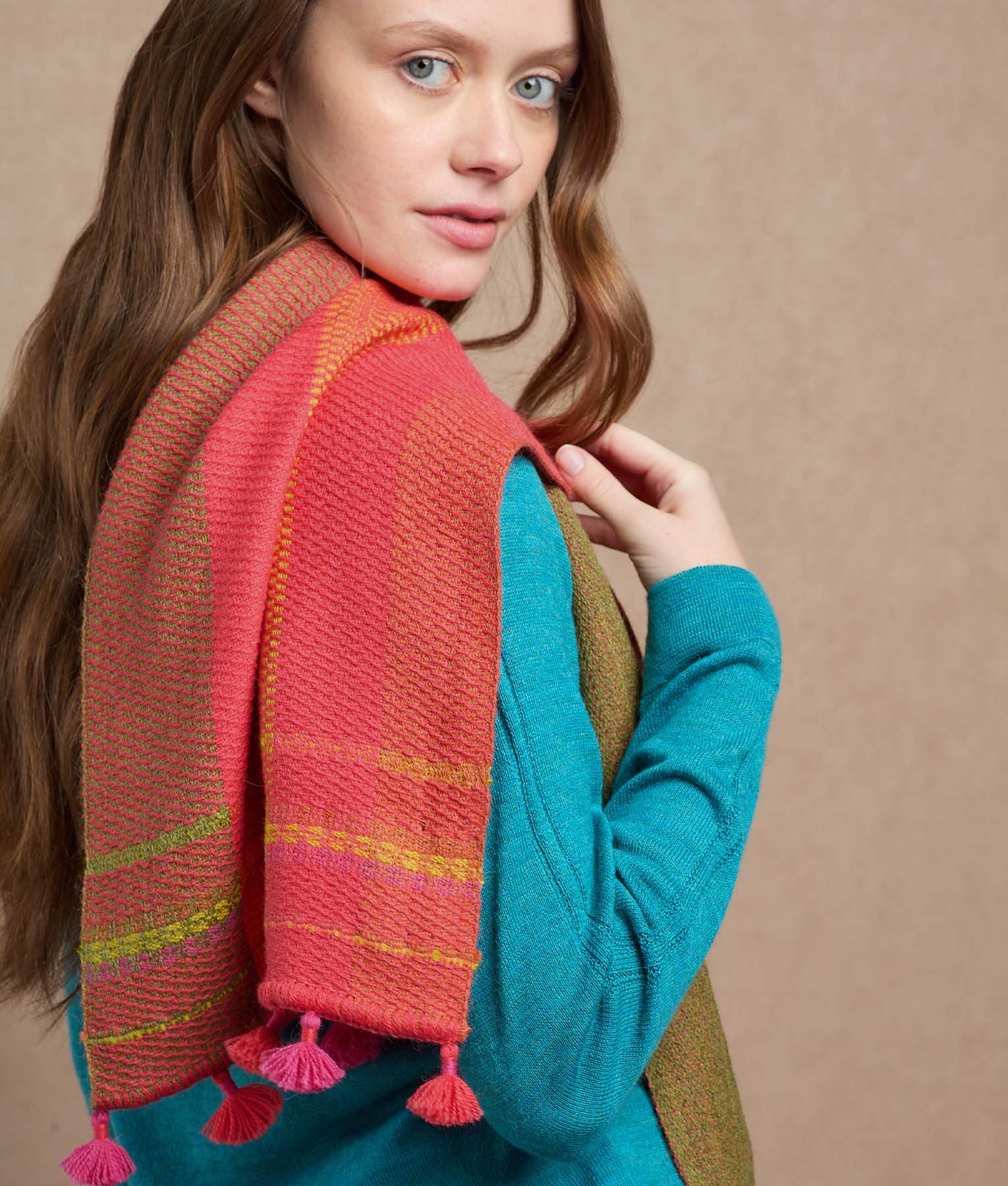 Rayas & Puntos Scarf