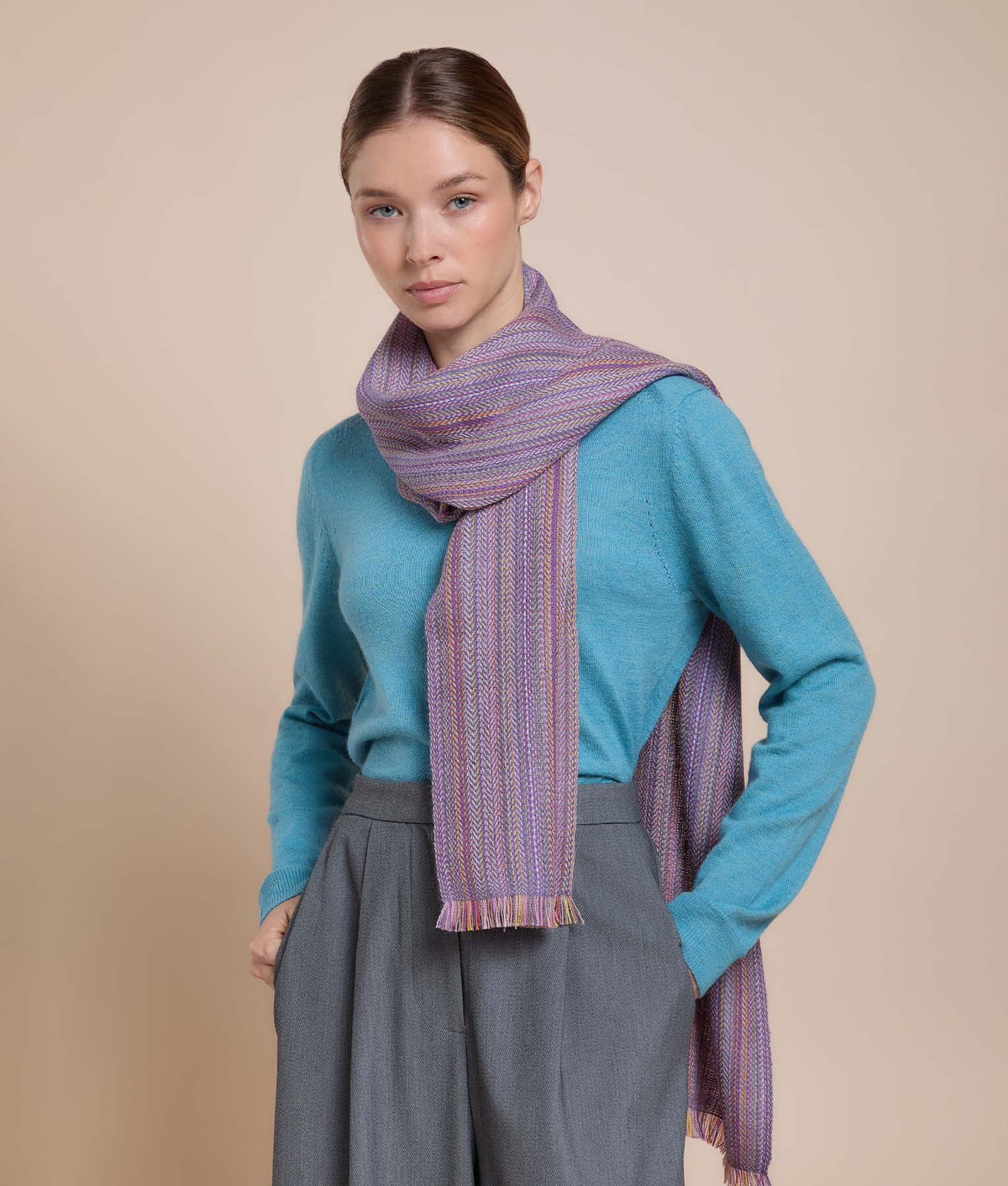 Multicolor Zarga Shawl