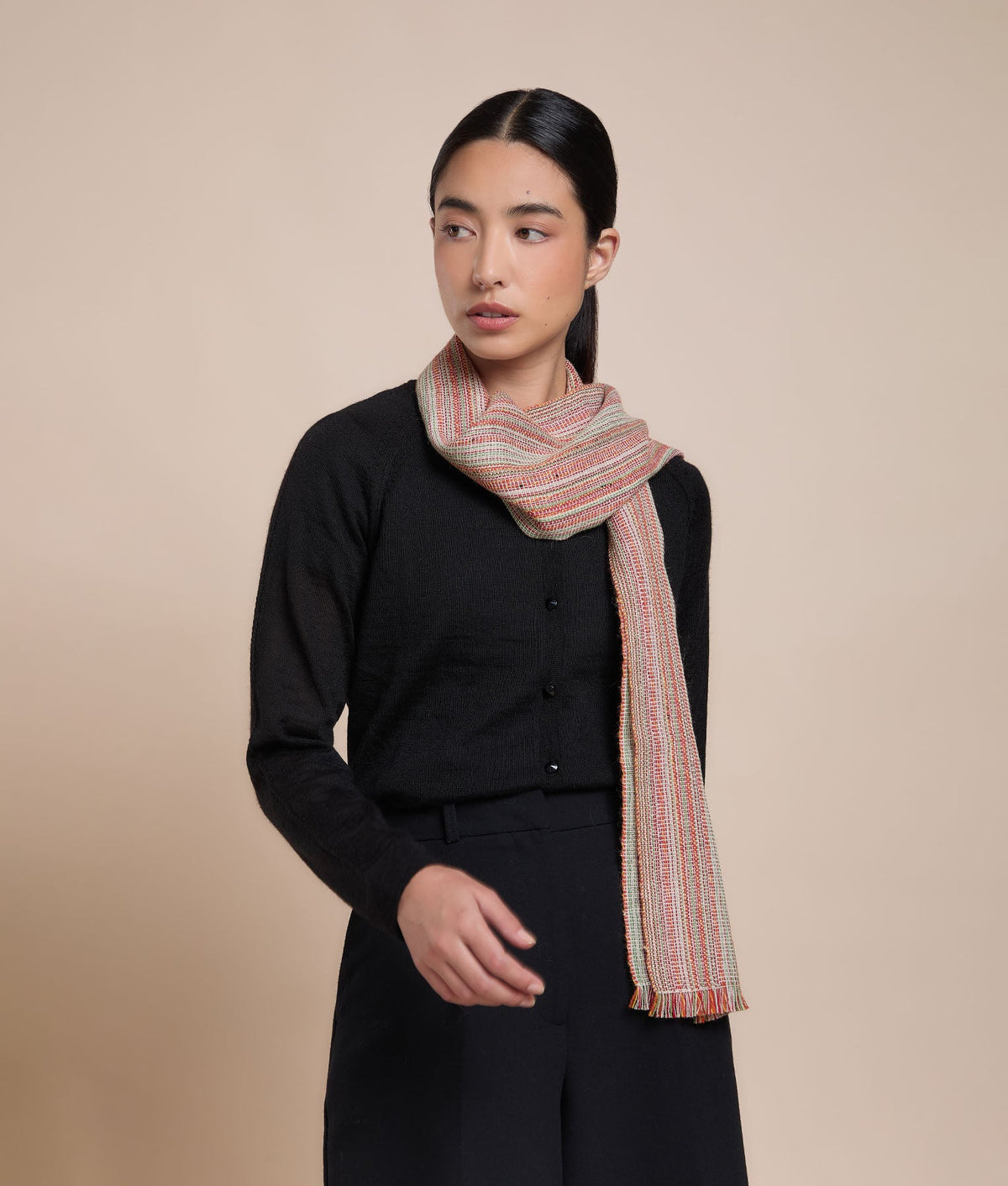 Multicolor Taffeta Shawl