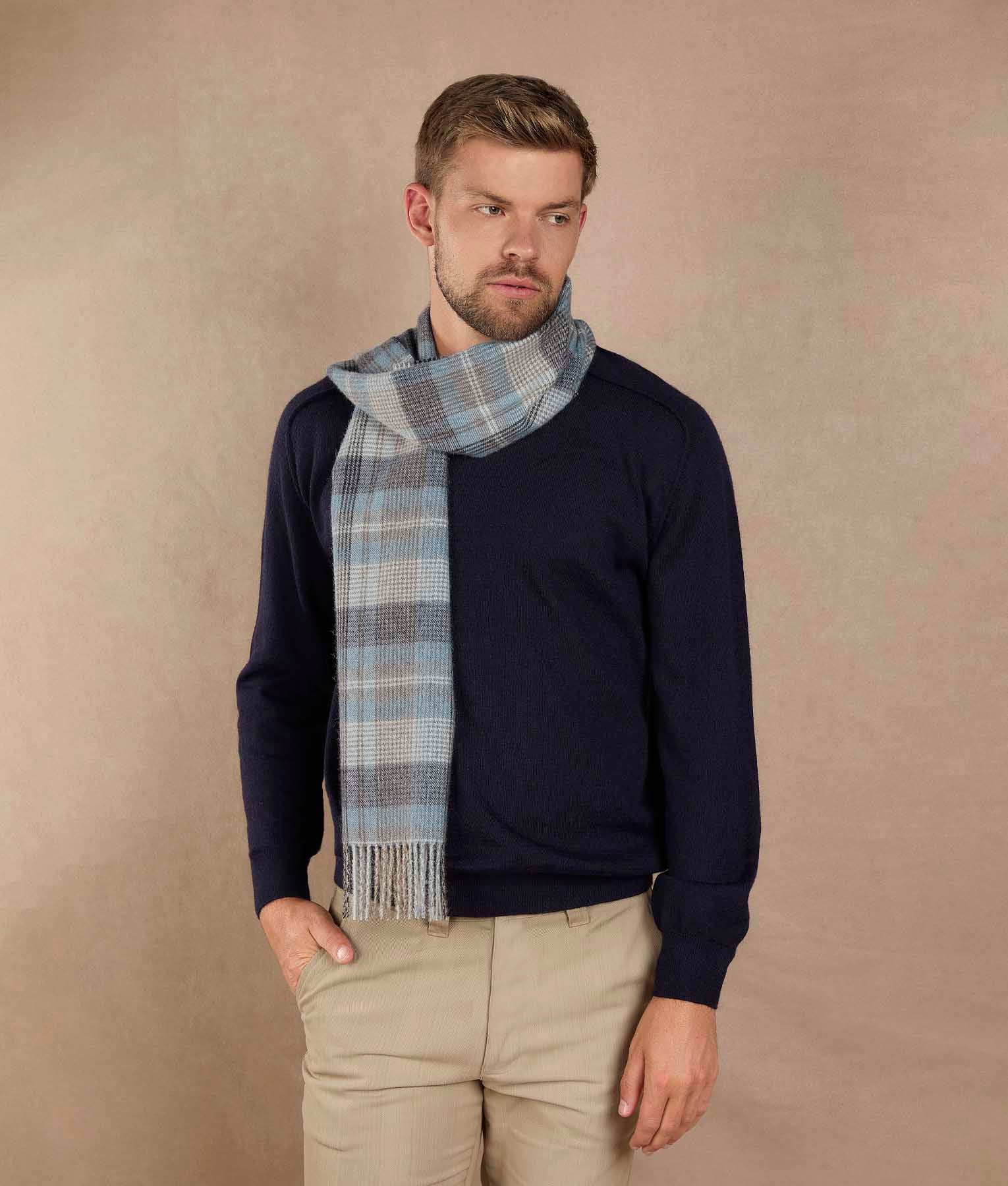 Classic Plaid Print Scarf