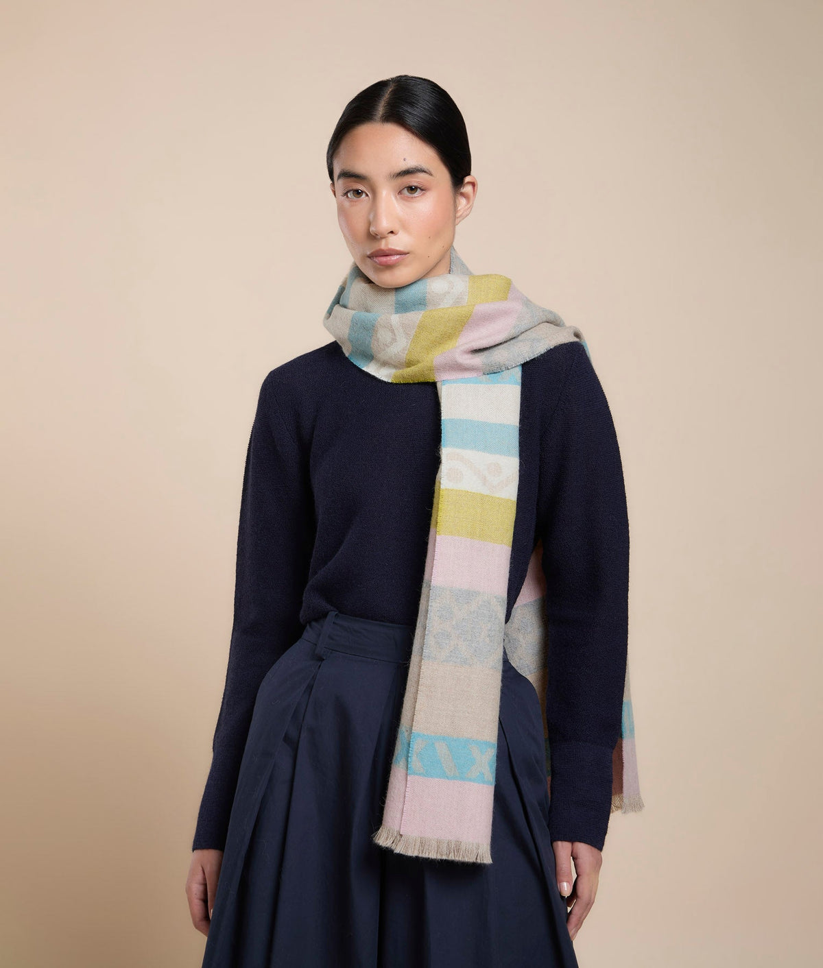 Quispe Jacquard Shawl