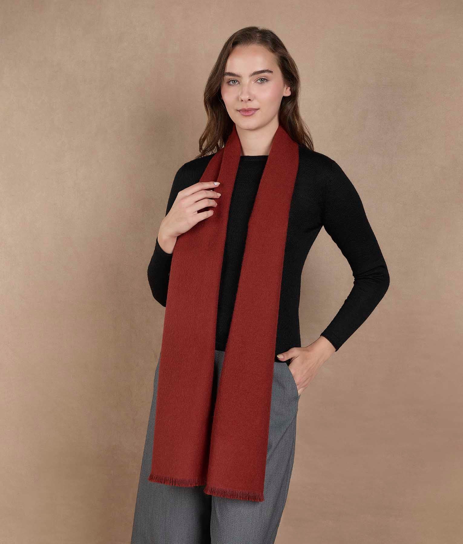 Lava Red Scarf