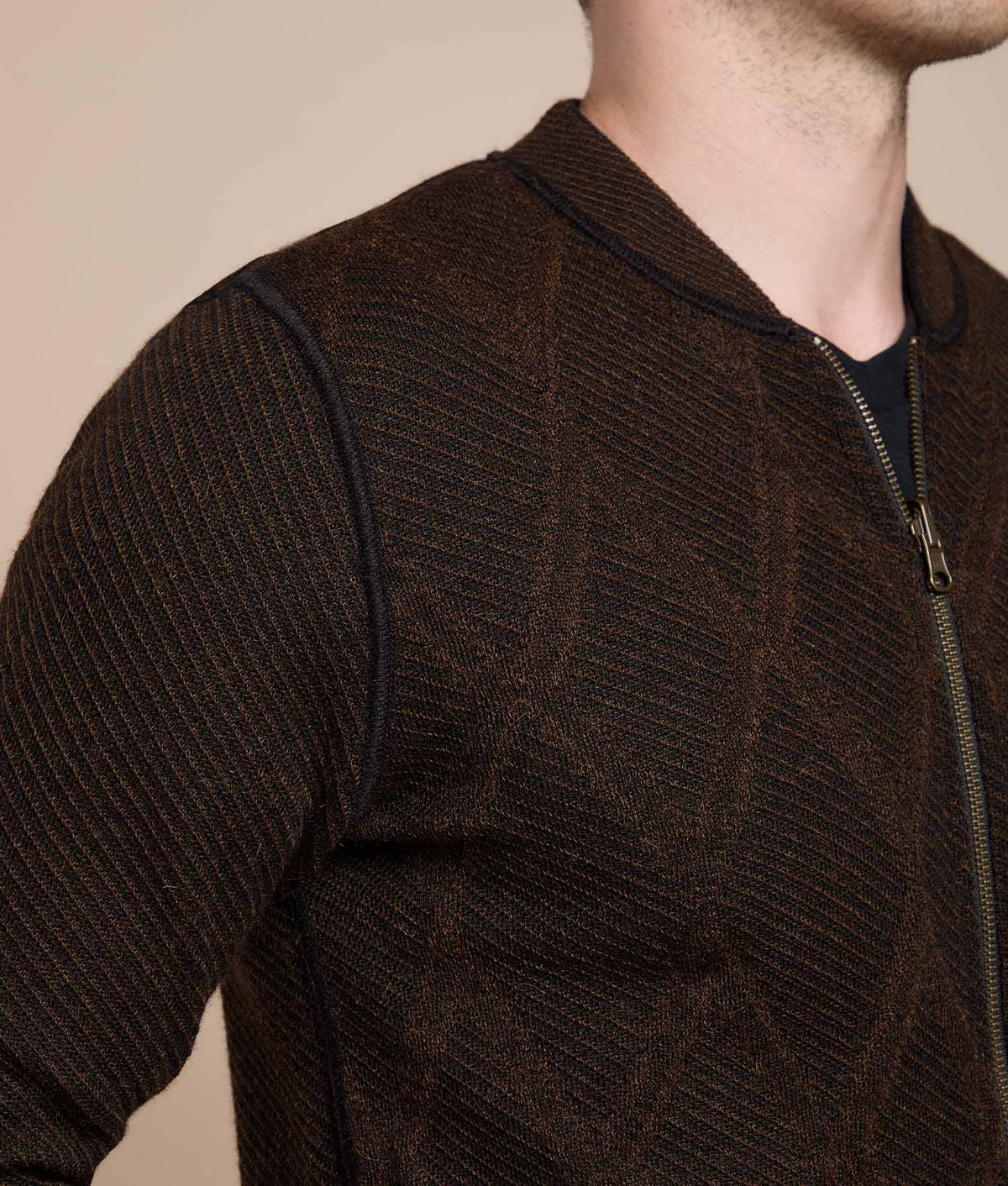 Founded Reversible Cardigan