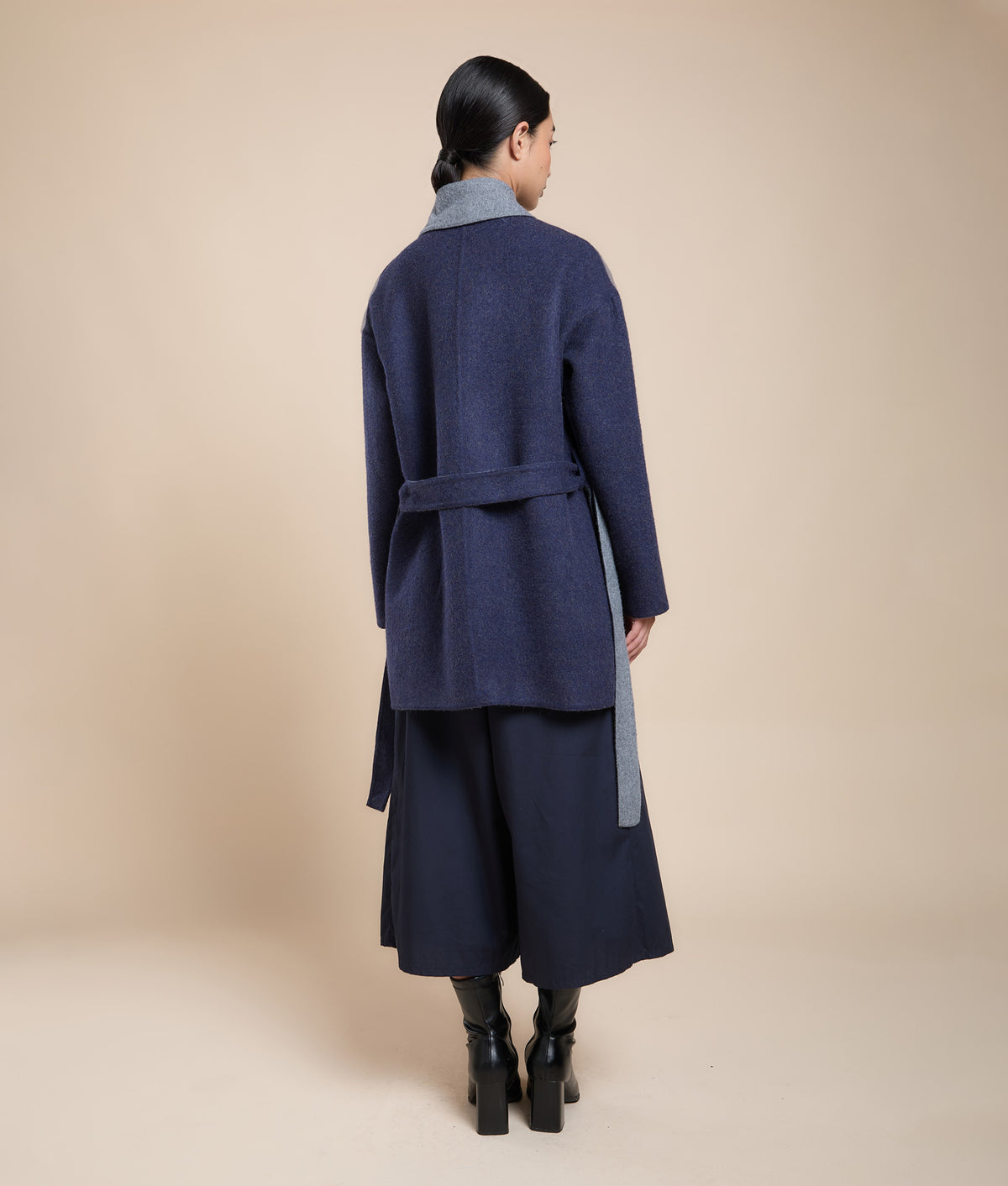Reversible Wrap Coat