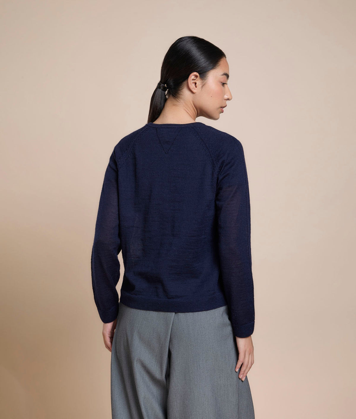 Basic Raglan Sleeve Cardigan
