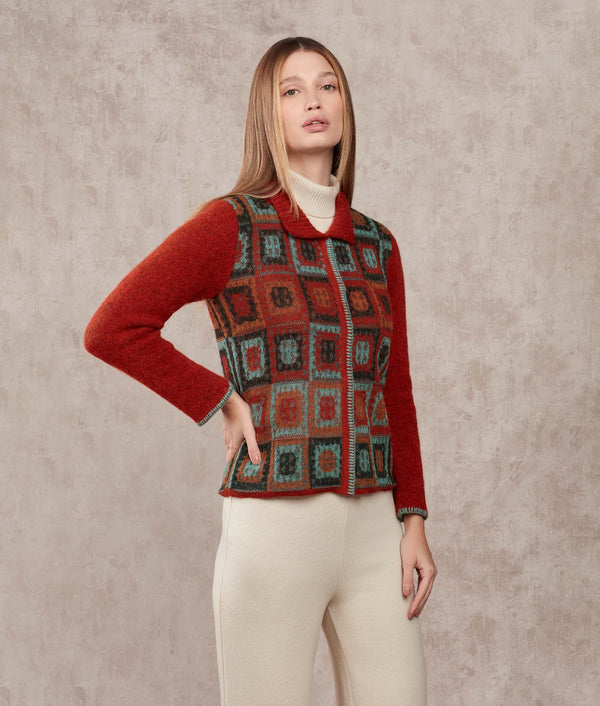 Dreams Of Crochet Cardigan — Ketchup And Jet Set — ketchup and jet set baby alpaca by Sol Alpaca