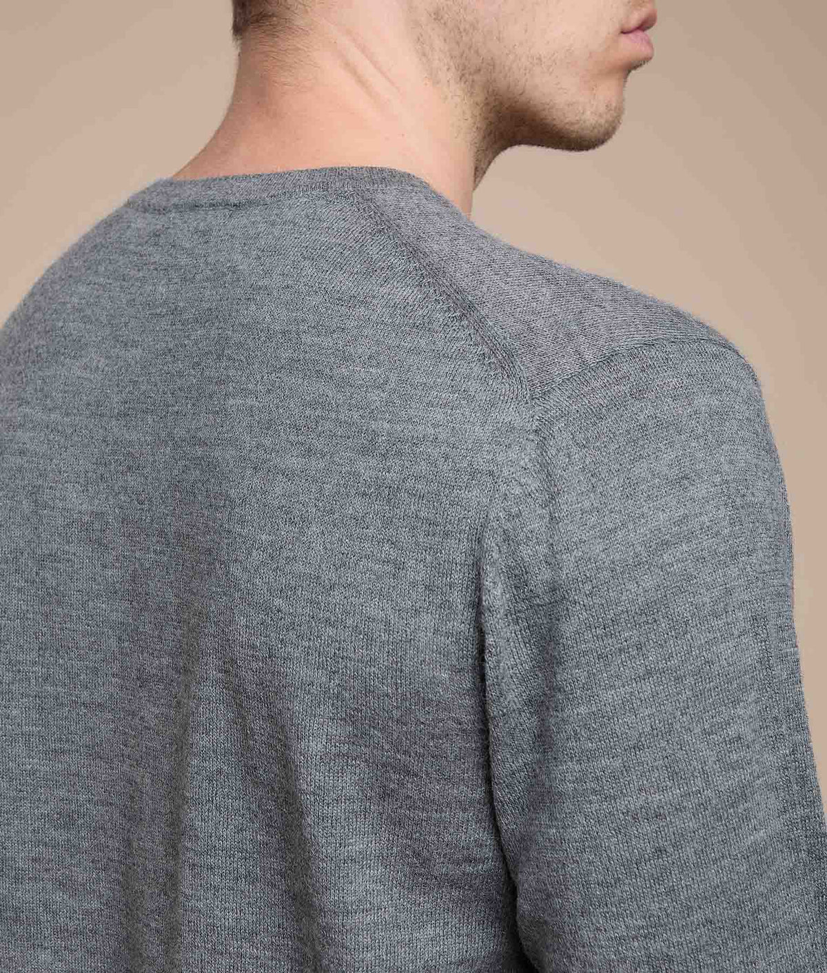 Crew Neck Jersey Sweater