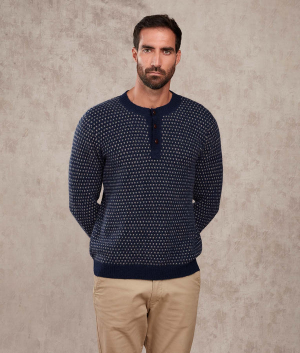 Mil Ojos Sweater — Coat And Suede — coat and suede baby alpaca by Sol Alpaca