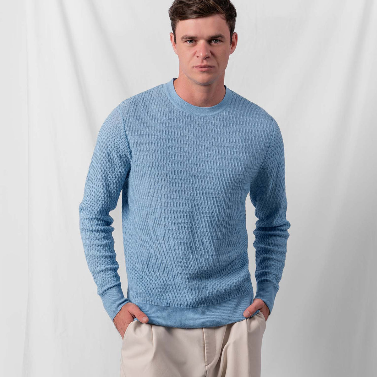 dress sweater men The Drops O Neck Men'S Sweater
