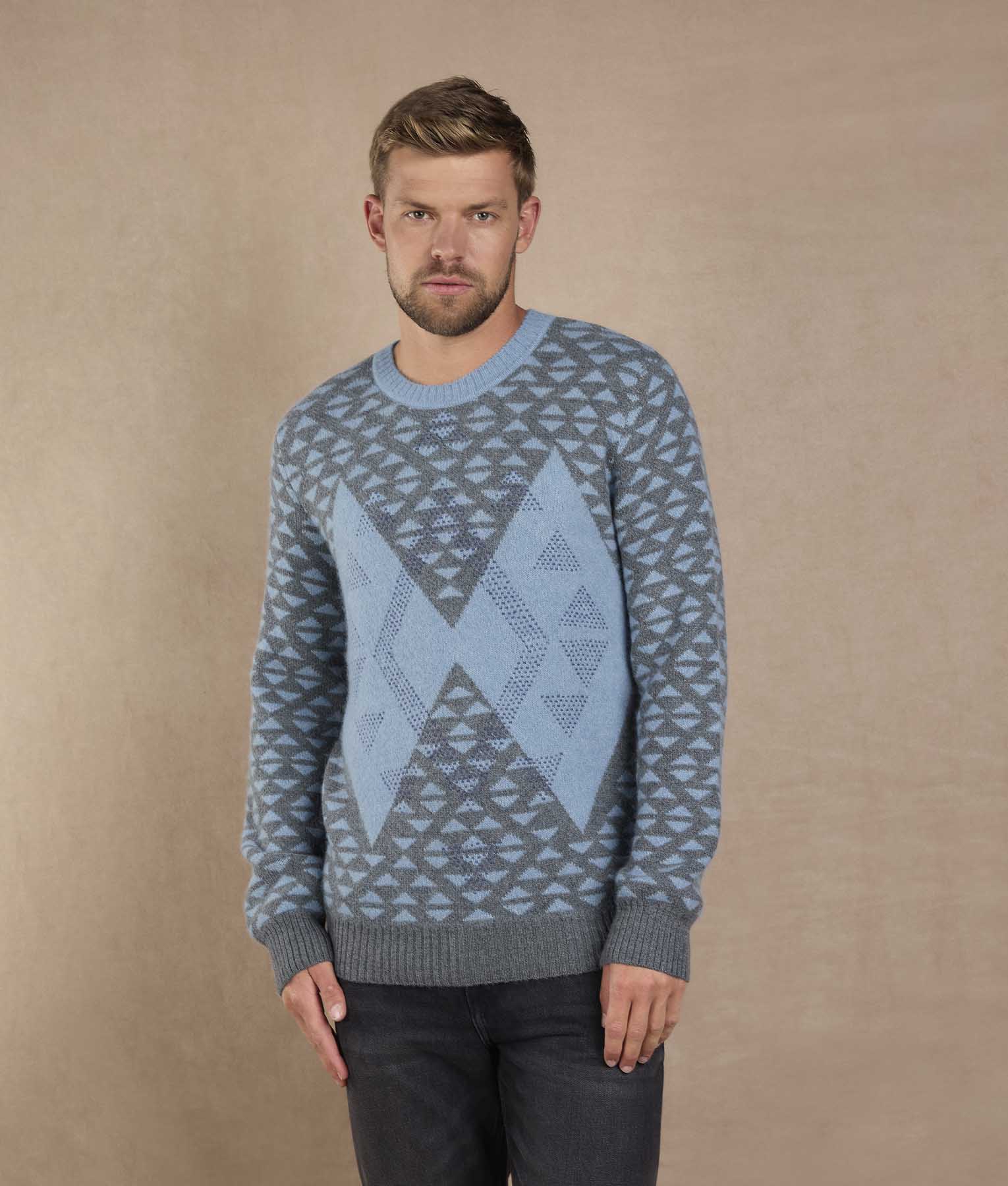 Platinum Blue Duo Sweater