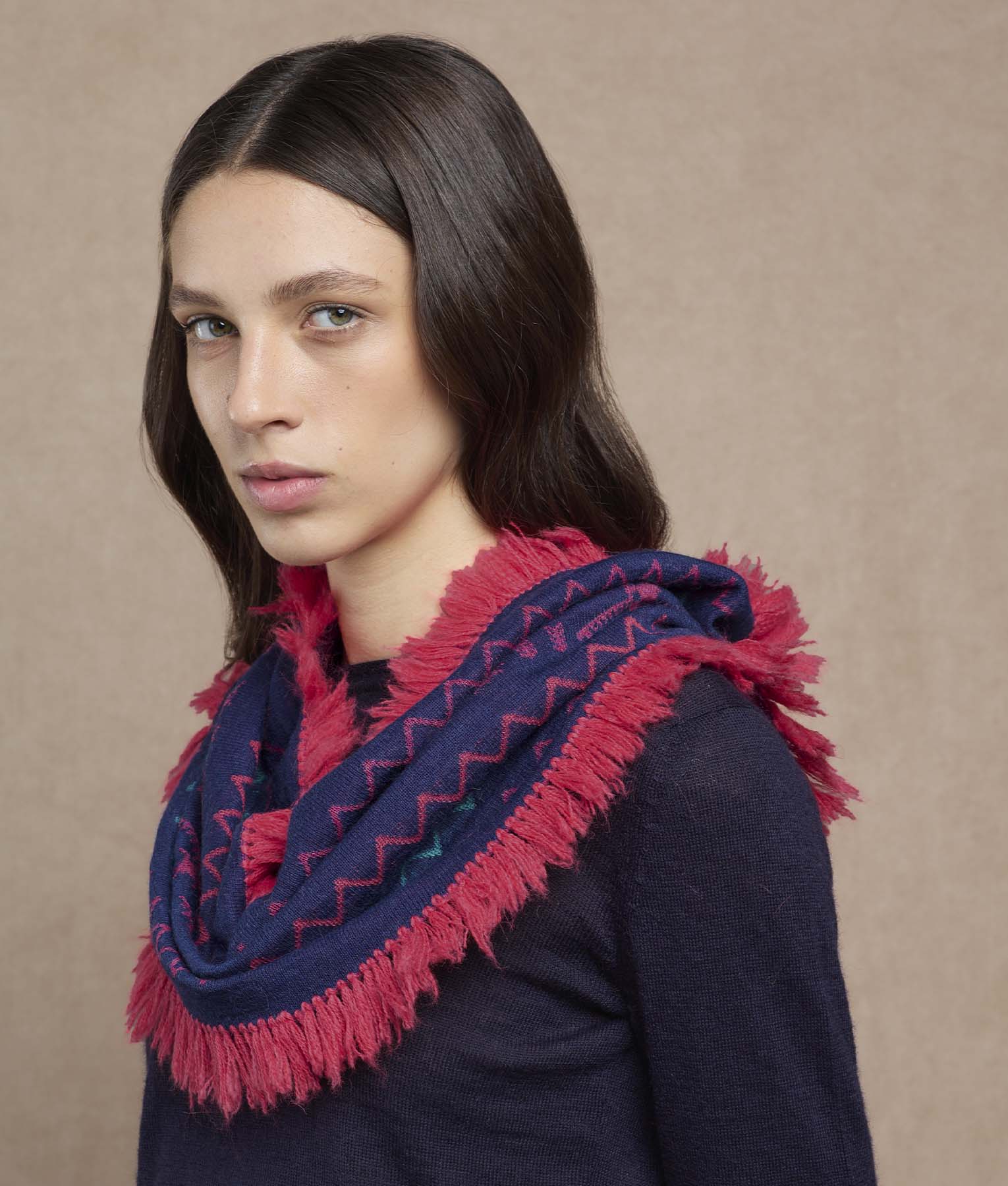 Snowy Andes Infinity Scarf