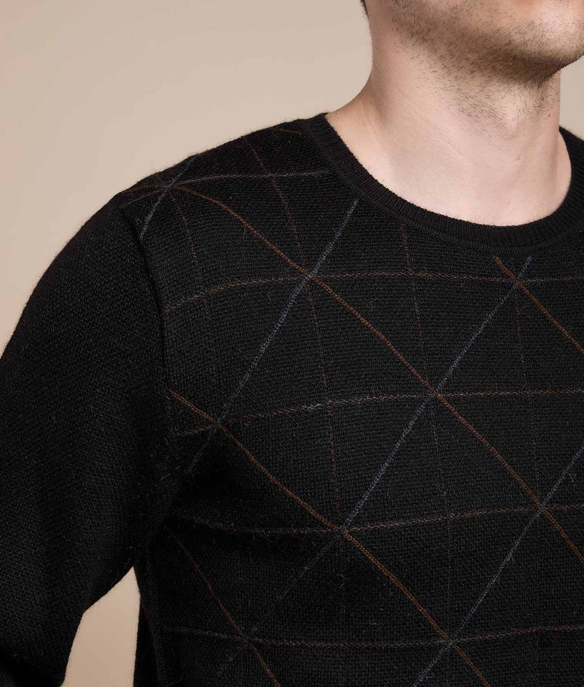 Men's Embroidered Sweater