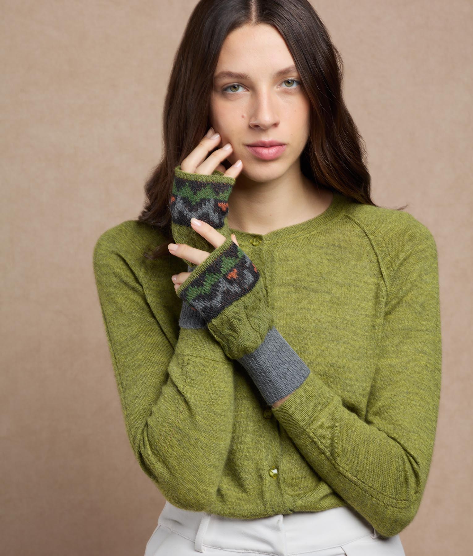 Jacquard Mittens