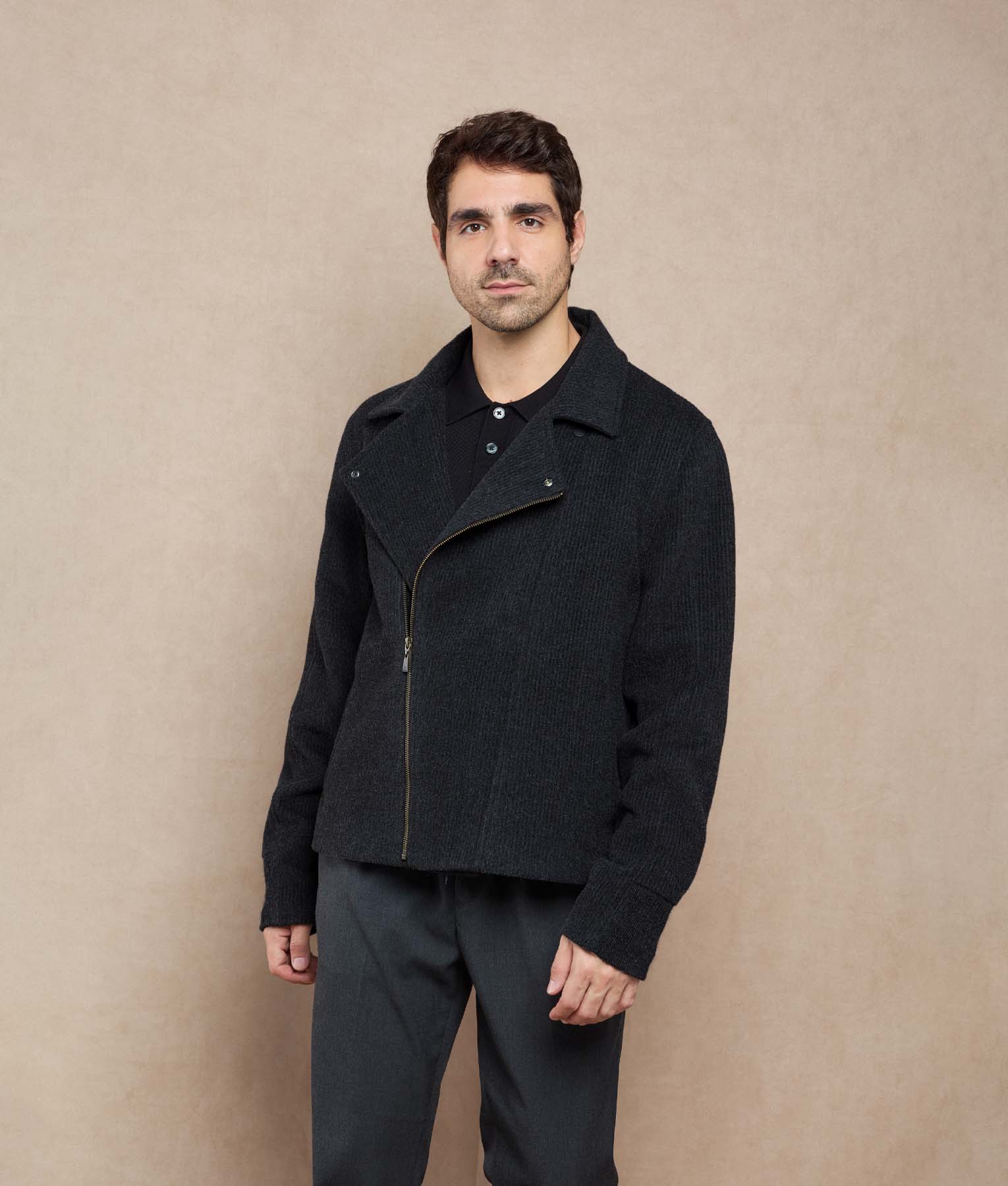 Bikie Men´s Jacket - pirate black