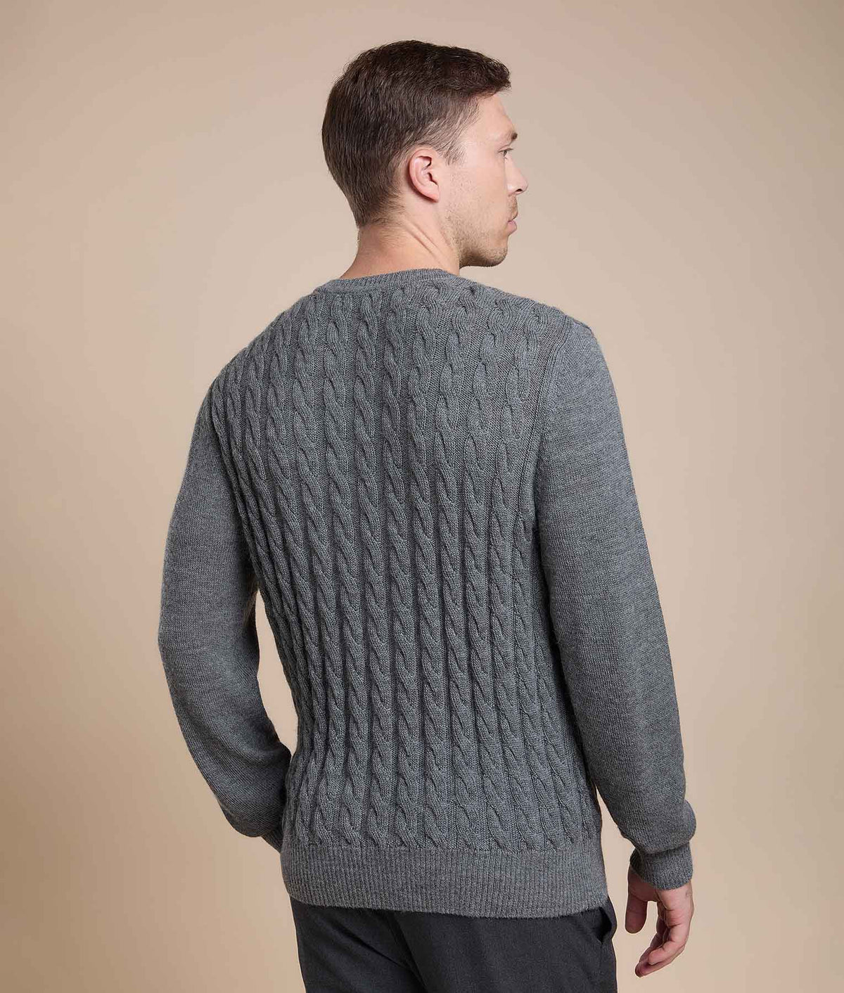 Men's Cable Knit Sweater