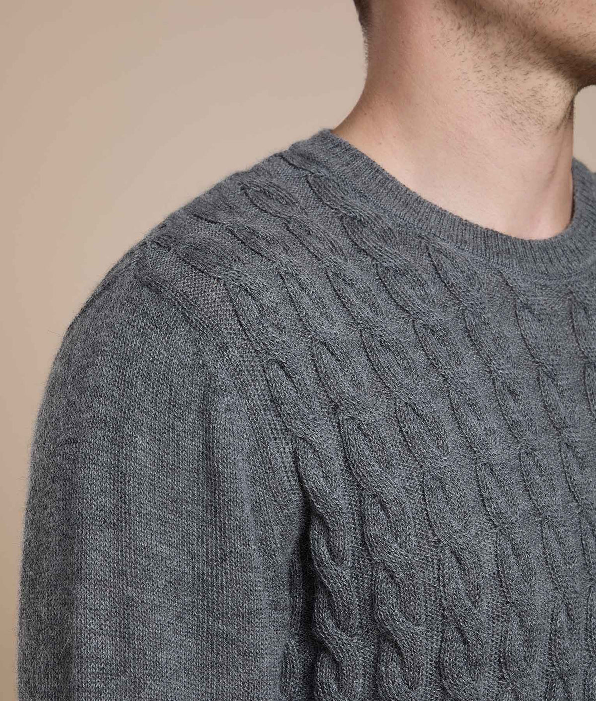 Men's Cable Knit Sweater