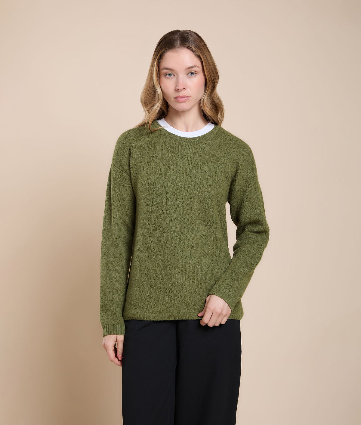 Floral Jacquard Sweater