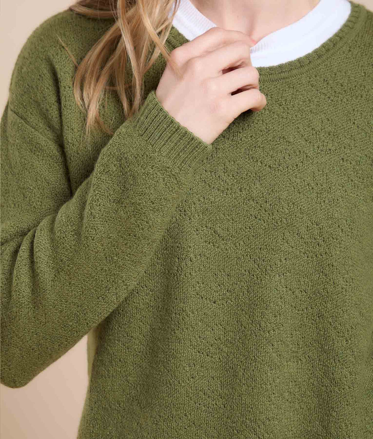 Floral Jacquard Sweater