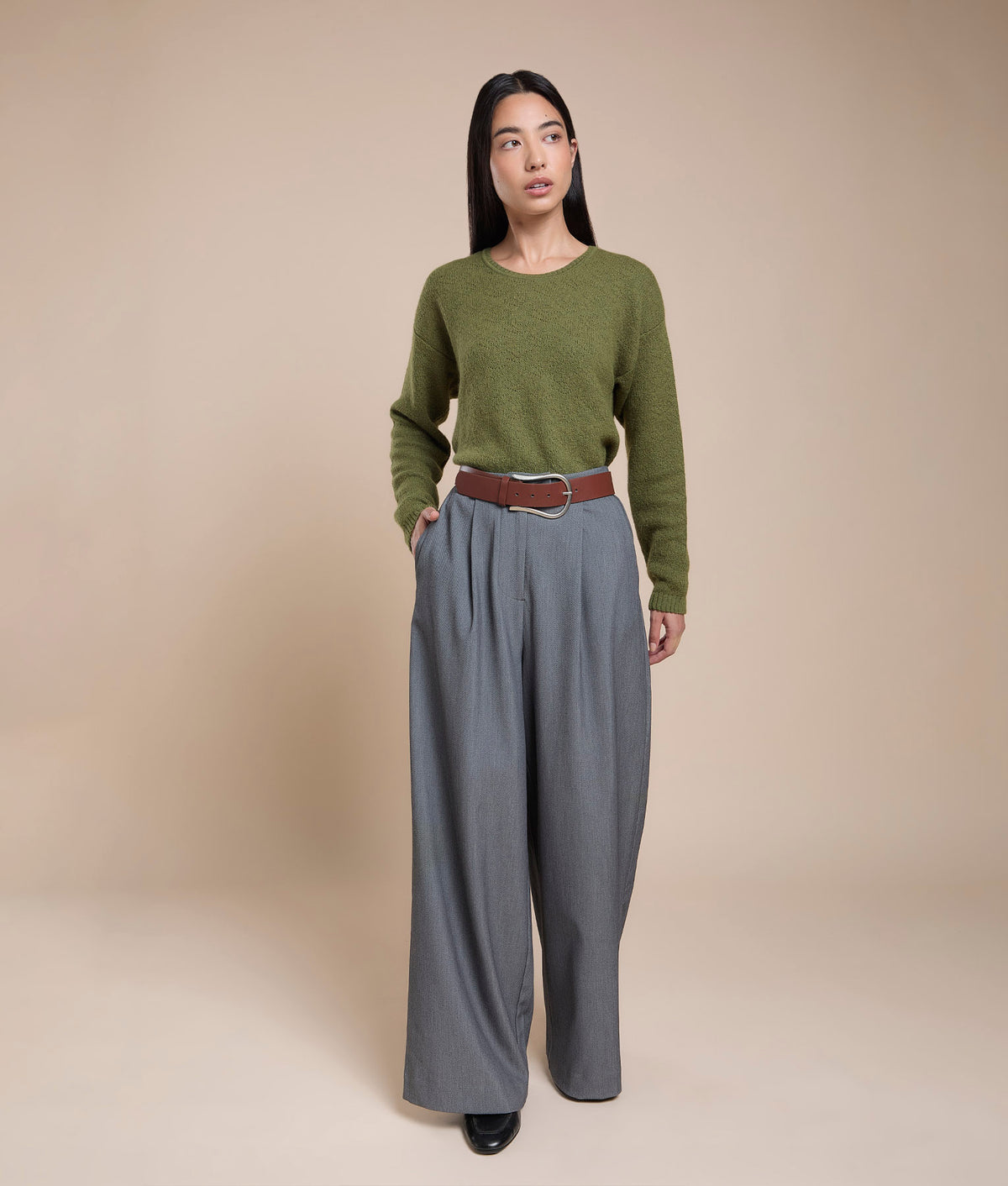 Floral Jacquard Sweater
