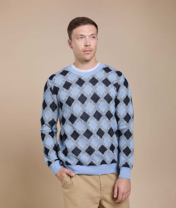 Sings Pullover — Navy — navy baby alpaca by Sol Alpaca