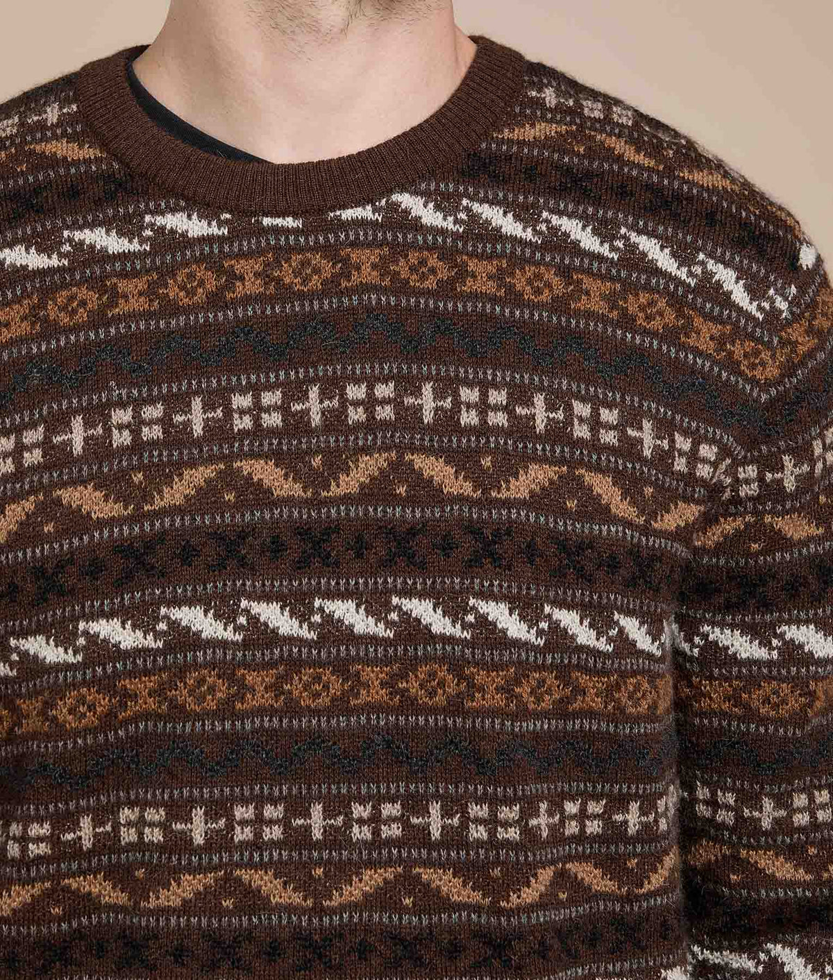 Forest Essence High-Neck Sweater