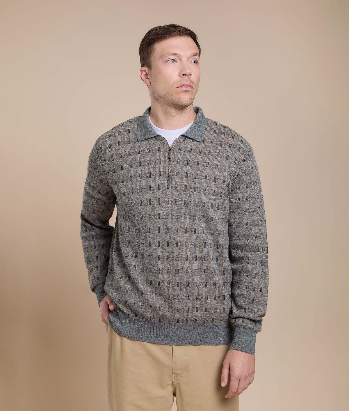 Sparkle Jacquard Sweater