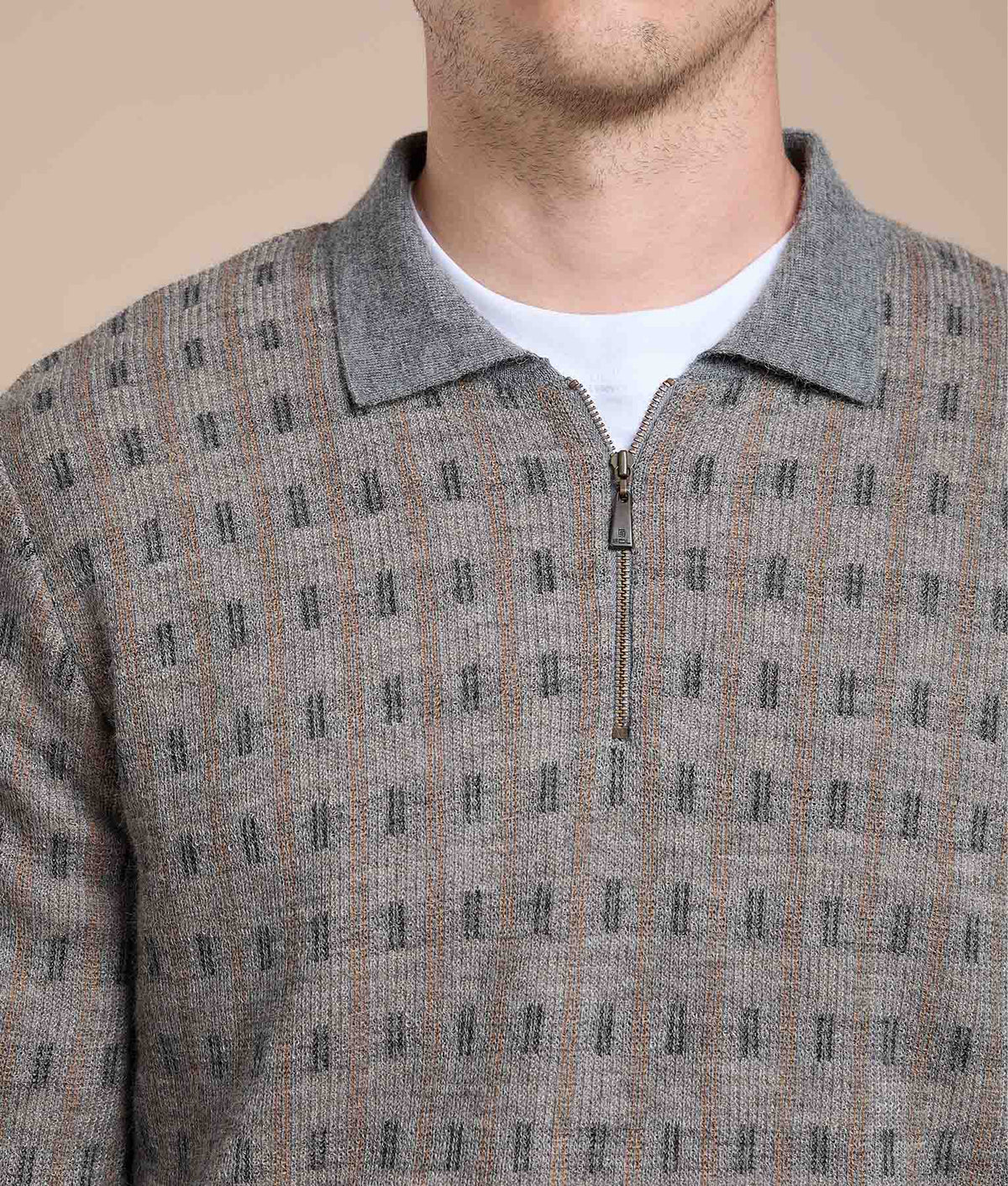Sparkle Jacquard Sweater