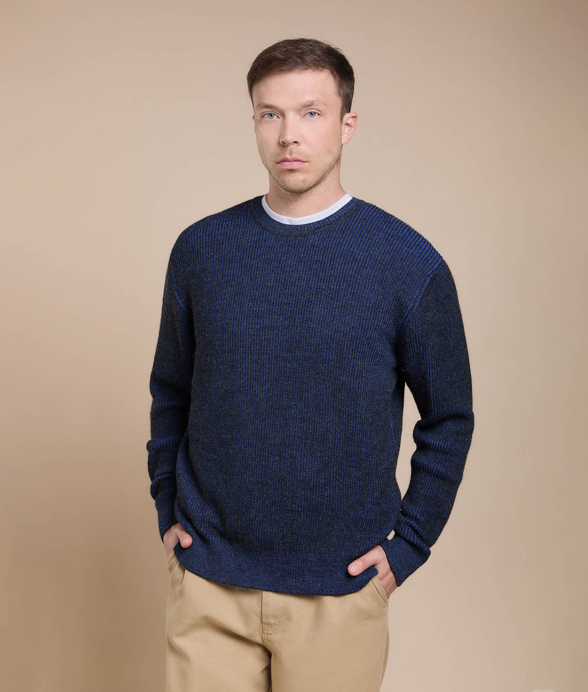 Men's Pearl Stitch Sweater