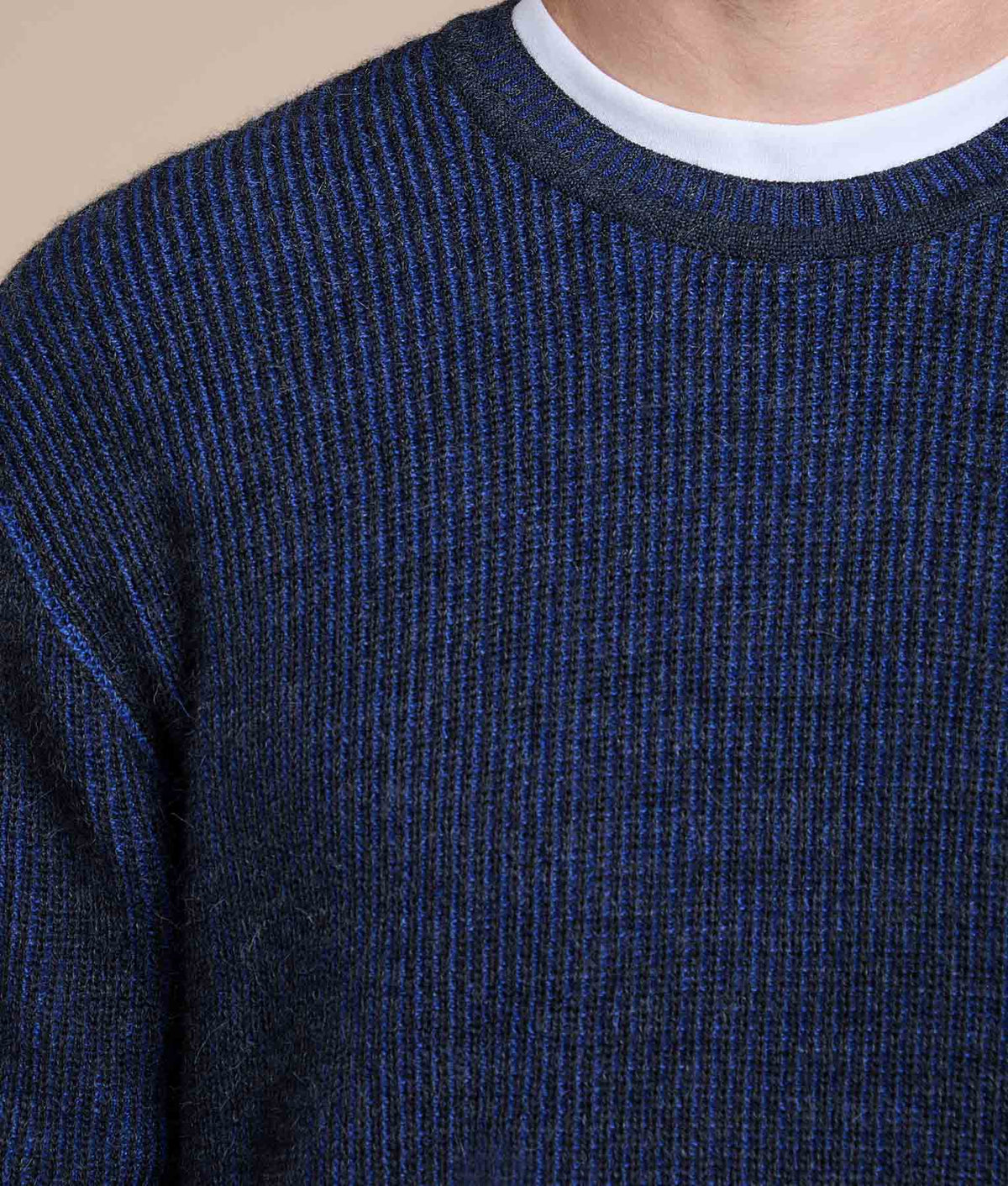 Men's Pearl Stitch Sweater