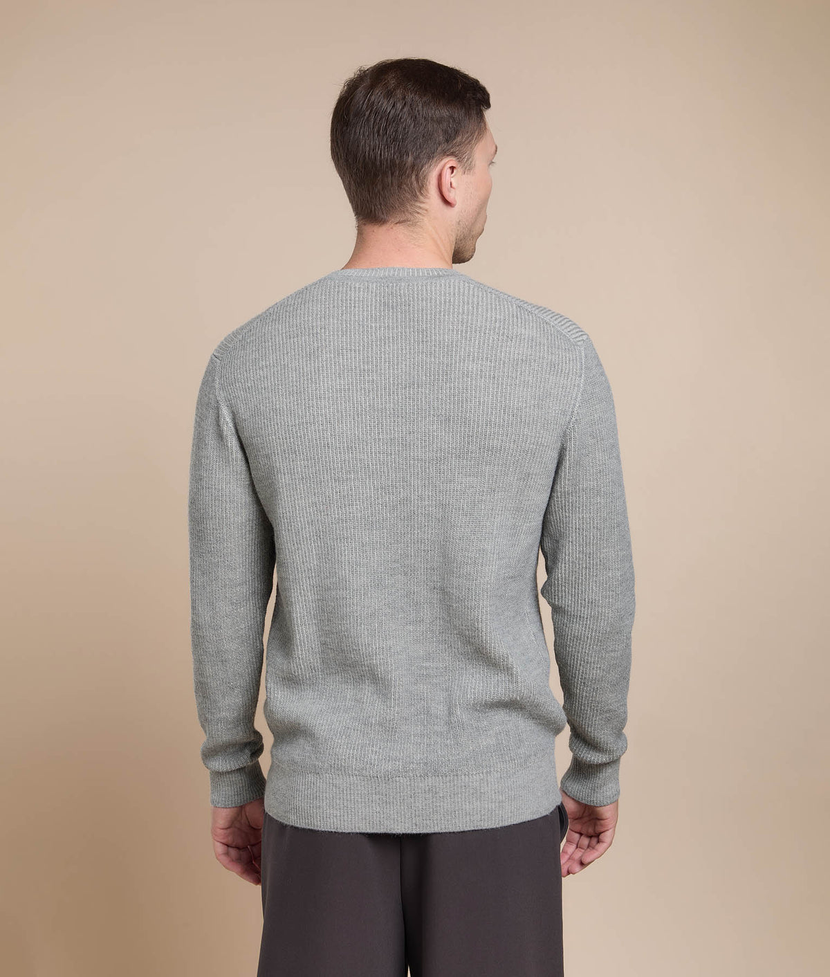Men's Pearl Stitch Sweater