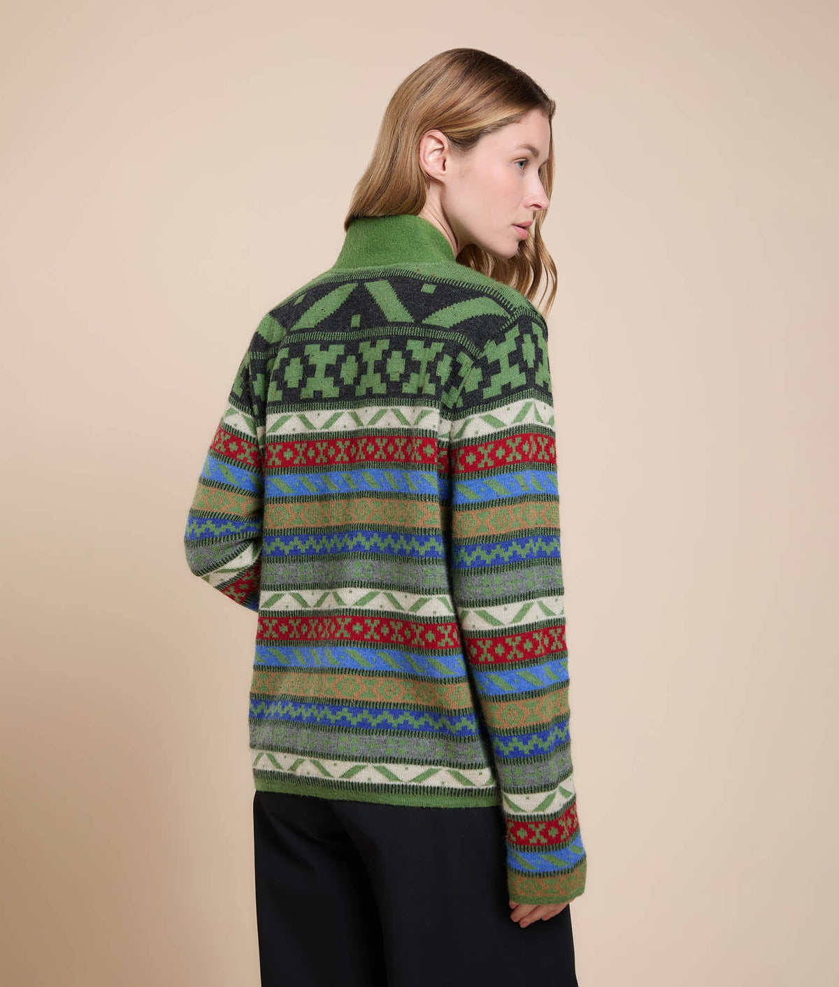Women's 40's Cropped Cardigan