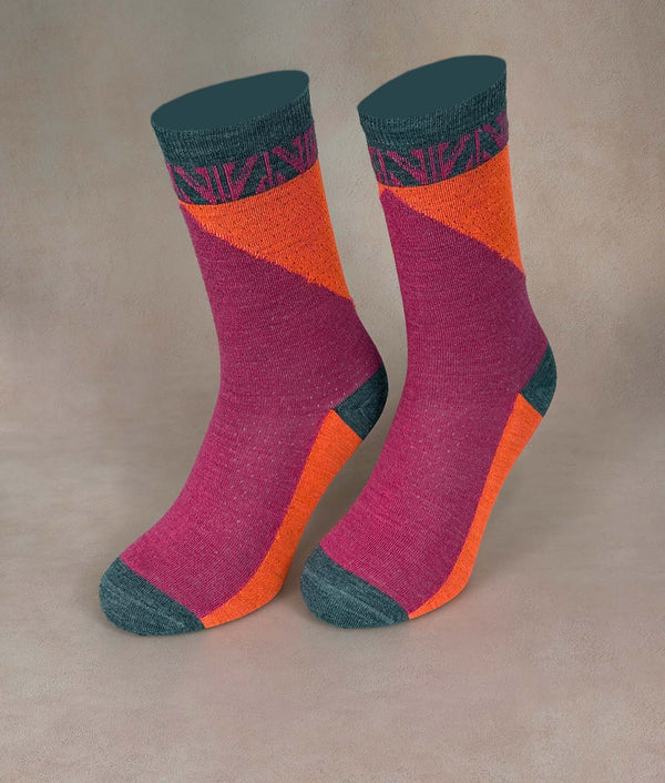 Jacquard & Intarsia Women Socks — 22001w|c001 baby alpaca by Sol Alpaca
