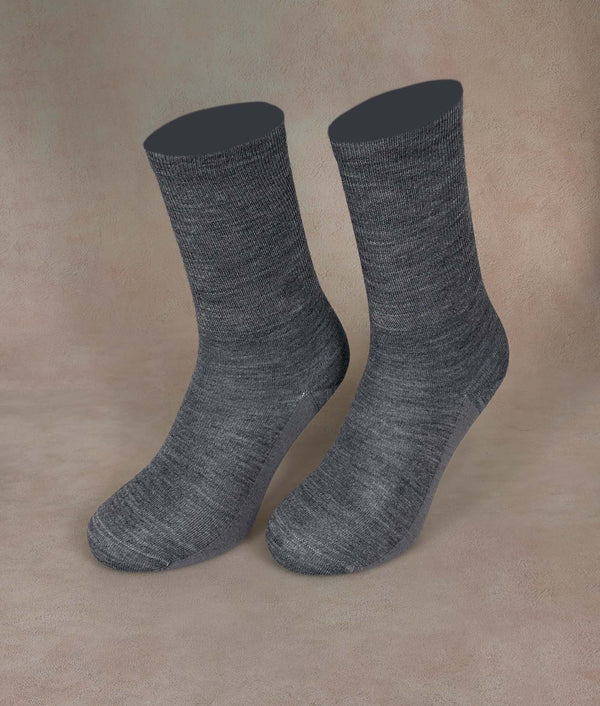 Classic Solid Women Socks — 22005w|c001 — 22005w|c001 baby alpaca by Sol Alpaca