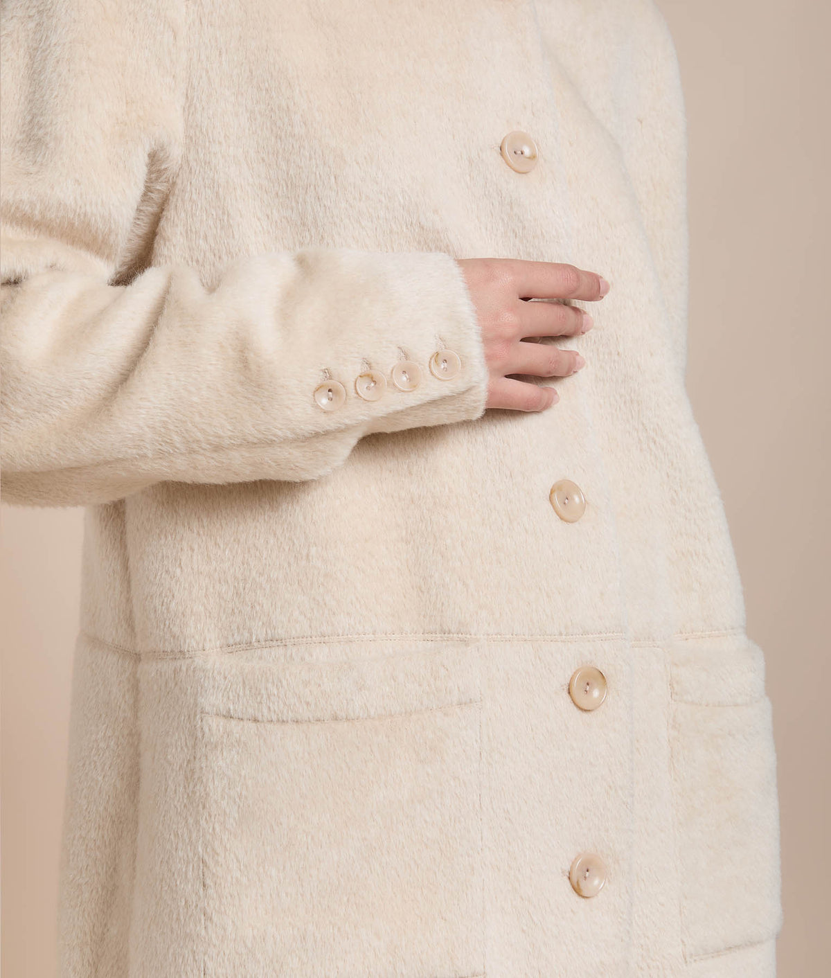 Classic Mini-Collar Coat