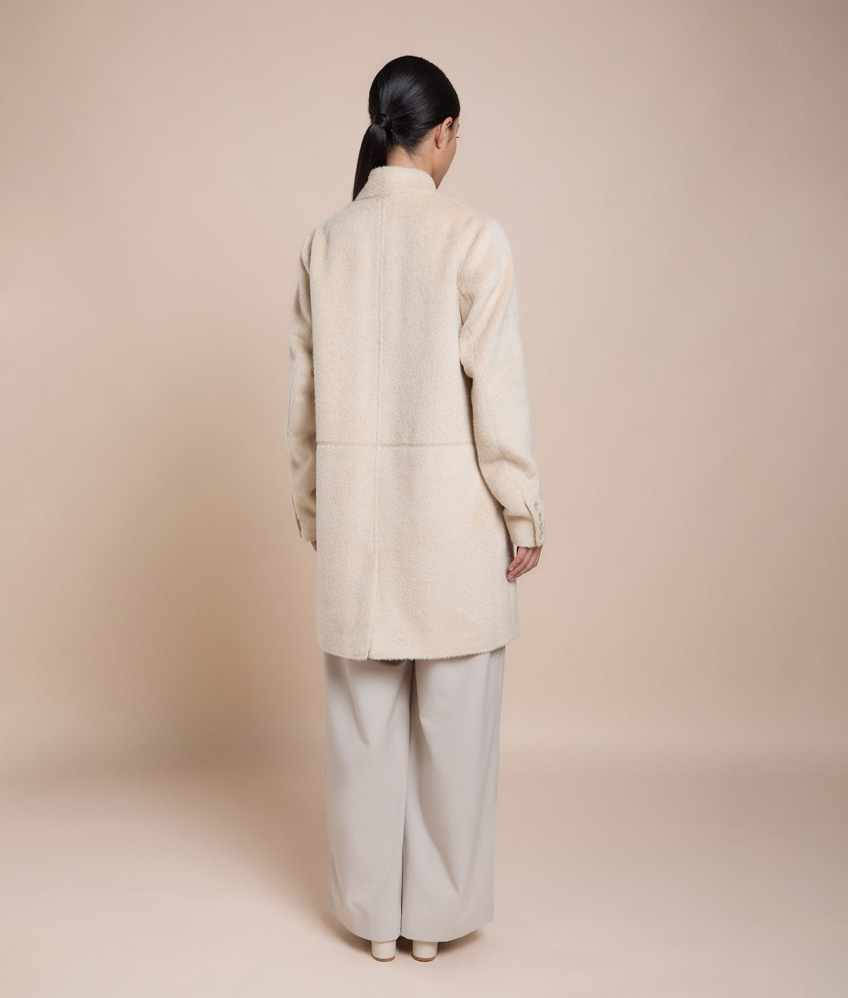 Classic Mini-Collar Coat