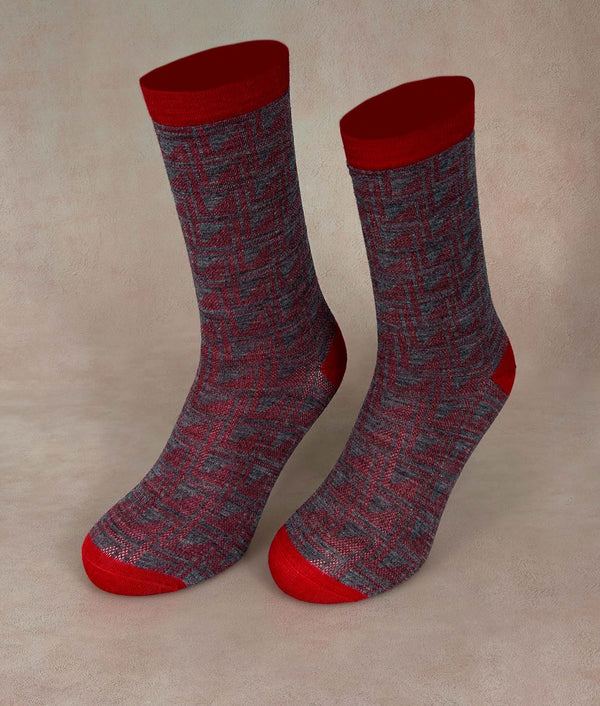 The Origion  Women Socks — B1802w/M1|c001 — b1802w/m1|c001 baby alpaca by Sol Alpaca