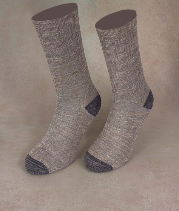 The Origion Women Socks — B1802w/M1|c002 — b1802w/m1|c002 baby alpaca by Sol Alpaca