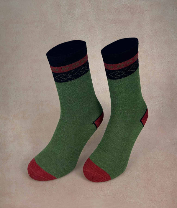 Arrows Women Socks — B1910w/M1|c003 — b1910w/m1|c003 baby alpaca by Sol Alpaca