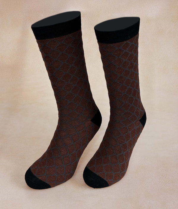 La Panal Mens Socks — B2503m/M|c001 — b2503m/m|c001 baby alpaca by Sol Alpaca