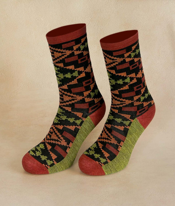 Andesco Women Socks — B2509w/M|c001 — b2509w/m|c001 baby alpaca by Sol Alpaca