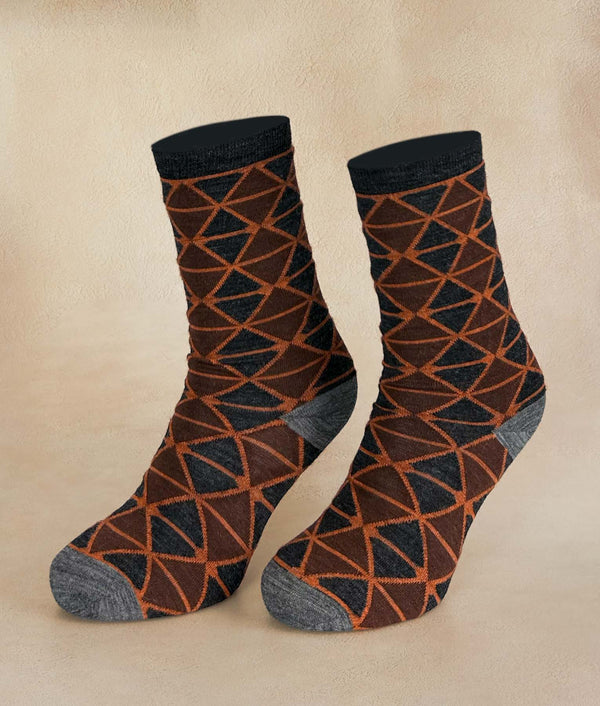 Jewels Women Socks — B2514w/M|c001 — b2514w/m|c001 baby alpaca by Sol Alpaca